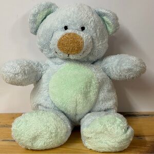 Ty Pluffies Bluebeary Bear Plush Stuffed Animal Bear Retired 2002 Cuddly